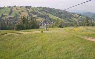 Suche-ski  widok z górnej stacji - 18-06-2025 14:49