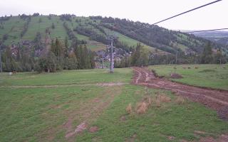 Suche-ski  widok z górnej stacji - 16-09-2025 06:28