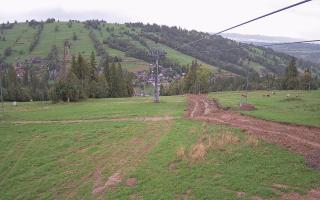 Suche-ski  widok z górnej stacji - 16-09-2025 06:35