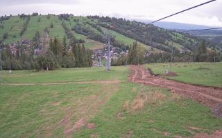 Suche-ski  widok z górnej stacji - 16-09-2025 09:38