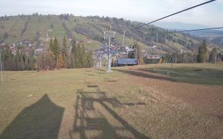 Suche-ski  widok z górnej stacji - 02-11-2025 09:25