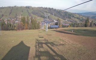 Suche-ski  widok z górnej stacji - 02-11-2025 09:32