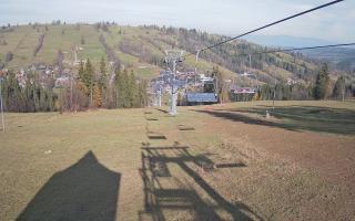 Suche-ski  widok z górnej stacji - 02-11-2025 09:39