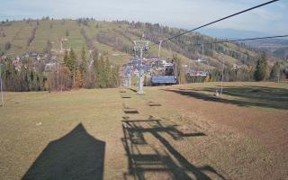 Suche-ski  widok z górnej stacji - 02-11-2025 09:46