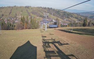 Suche-ski  widok z górnej stacji - 02-11-2025 09:53