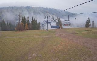 Suche-ski  widok z górnej stacji - 03-11-2025 06:24