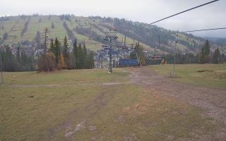Suche-ski  widok z górnej stacji - 03-11-2025 07:34