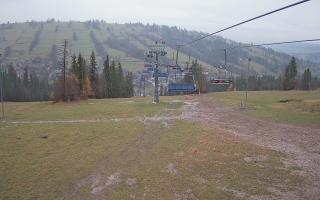 Suche-ski  widok z górnej stacji - 03-11-2025 15:00