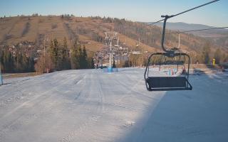 Suche-ski  widok z górnej stacji - 13-12-2025 12:19