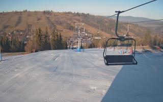 Suche-ski  widok z górnej stacji - 13-12-2025 12:26