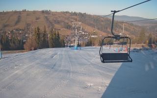 Suche-ski  widok z górnej stacji - 13-12-2025 12:33