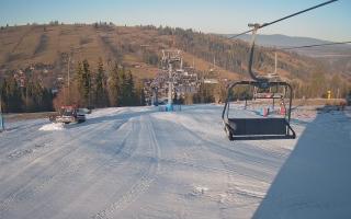 Suche-ski  widok z górnej stacji - 13-12-2025 12:54