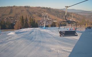 Suche-ski  widok z górnej stacji - 13-12-2025 13:01