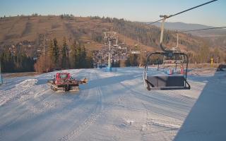 Suche-ski  widok z górnej stacji - 13-12-2025 13:08