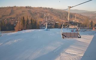 Suche-ski  widok z górnej stacji - 13-12-2025 13:29