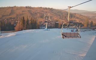 Suche-ski  widok z górnej stacji - 13-12-2025 13:36