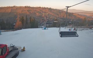 Suche-ski  widok z górnej stacji - 13-12-2025 14:05