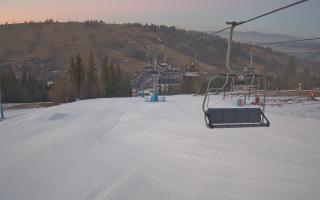 Suche-ski  widok z górnej stacji - 13-12-2025 15:01