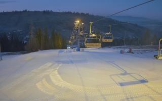 Suche-ski  widok z górnej stacji - 13-12-2025 15:15