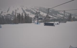 Suche-ski  widok z górnej stacji - 29-01-2026 06:05