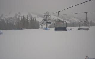 Suche-ski  widok z górnej stacji - 29-01-2026 06:26