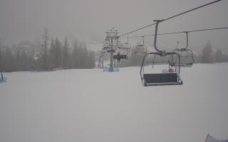 Suche-ski  widok z górnej stacji - 29-01-2026 06:33