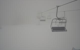 Suche-ski  widok z górnej stacji - 29-01-2026 07:01