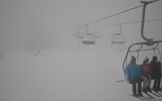 Suche-ski  widok z górnej stacji - 29-01-2026 07:36