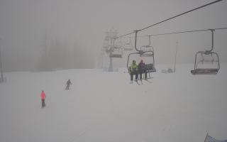 Suche-ski  widok z górnej stacji - 29-01-2026 08:05