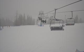 Suche-ski  widok z górnej stacji - 29-01-2026 08:26