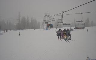 Suche-ski  widok z górnej stacji - 29-01-2026 08:33