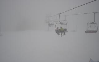 Suche-ski  widok z górnej stacji - 29-01-2026 14:13