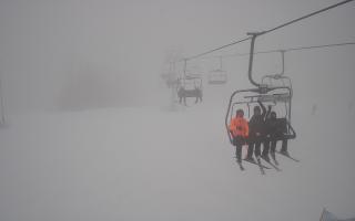 Suche-ski  widok z górnej stacji - 29-01-2026 14:20