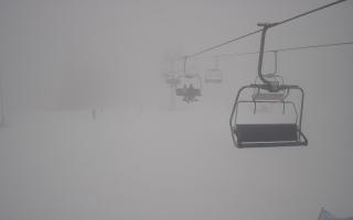 Suche-ski  widok z górnej stacji - 29-01-2026 14:34