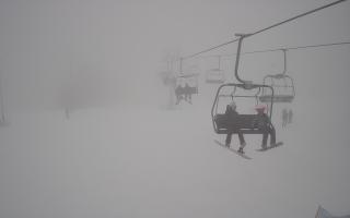 Suche-ski  widok z górnej stacji - 29-01-2026 14:41