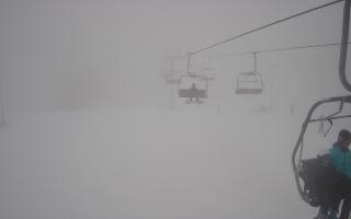 Suche-ski  widok z górnej stacji - 29-01-2026 15:02