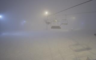 Suche-ski  widok z górnej stacji - 29-01-2026 16:06