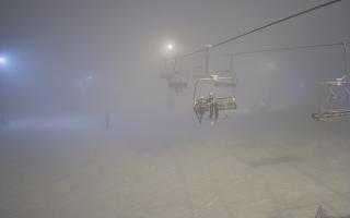 Suche-ski  widok z górnej stacji - 29-01-2026 16:13