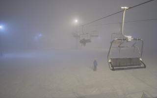 Suche-ski  widok z górnej stacji - 29-01-2026 16:27