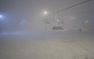 Suche-ski  widok z górnej stacji - 29-01-2026 17:30