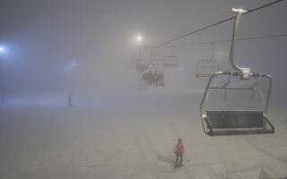 Suche-ski  widok z górnej stacji - 29-01-2026 17:51