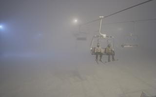 Suche-ski  widok z górnej stacji - 29-01-2026 18:12