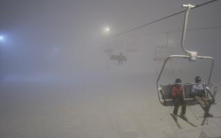 Suche-ski  widok z górnej stacji - 29-01-2026 18:19