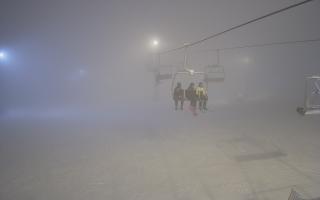 Suche-ski  widok z górnej stacji - 29-01-2026 18:26