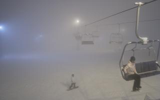 Suche-ski  widok z górnej stacji - 29-01-2026 18:40