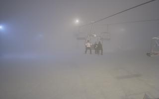 Suche-ski  widok z górnej stacji - 29-01-2026 18:47