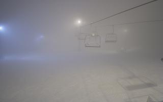 Suche-ski  widok z górnej stacji - 29-01-2026 19:08