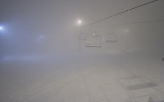 Suche-ski  widok z górnej stacji - 29-01-2026 19:16