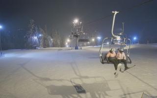 Suche-ski  widok z górnej stacji - 01-02-2026 17:13