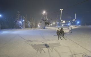 Suche-ski  widok z górnej stacji - 01-02-2026 17:20